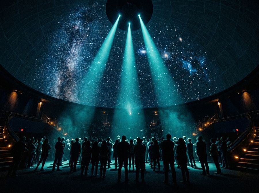 Composing with light and sound